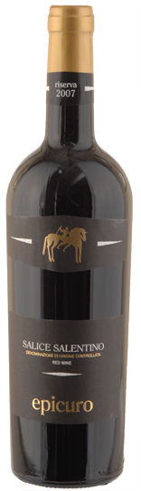 Image of Bottle of 2007, Epicuro, Salice Salentino, Riserva